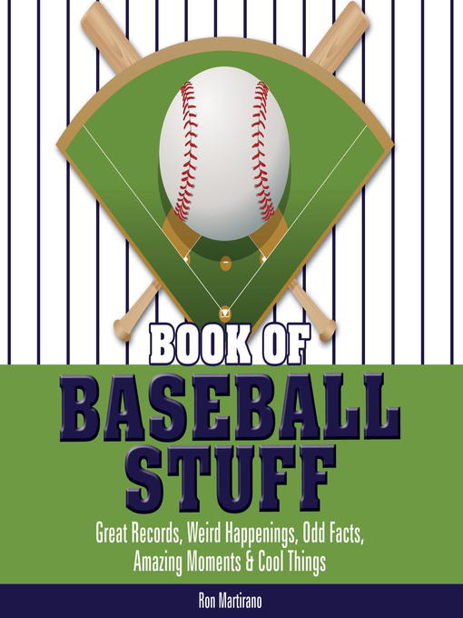 Title details for Book of Baseball Stuff by Ron Martriano - Available